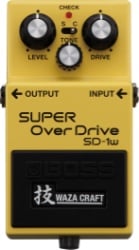 BOSS SD-1W Super OverDrive Waza Craft Guitar Pedal