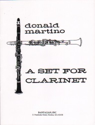 Set for Clarinet - Clarinet Unaccompanied