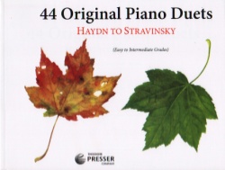 44 Original Piano Duets - 1 Piano 4 Hands