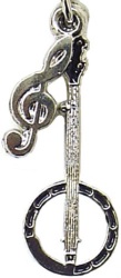 Charm/Zipper Pull - Banjo