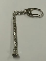 Pewter Clarinet Keyring