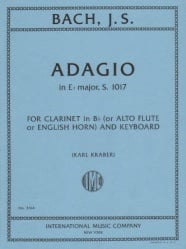 Adagio in E-flat Major, S. 1017 - Clarinet and Piano