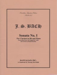 Sonata No. 1 - Clarinet and Piano