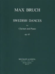 Swedish Dances, Op. 63 - Clarinet and Piano