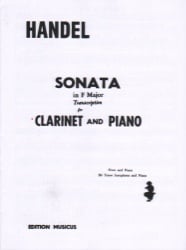 Sonata in F Major - Clarinet (or Tenor Sax) and Piano