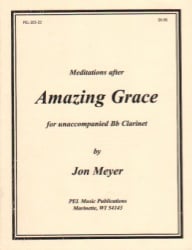 Meditations from Amazing Grace - Clarinet Unaccompanied
