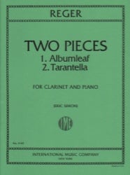 2 Pieces: Albumleaf and Tarantella - Clarinet and Piano