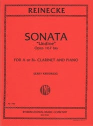Sonata, "Undine," Op. 167 - Clarinet and Piano