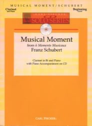 Musical Moment, Op. 94, No. 3 (Bk/CD) - Clarinet and Piano
