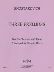 3 Preludes - Clarinet and Piano