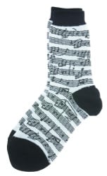 Ladies Sheet Music Socks