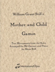 Mother and Child and Gamin - Clarinet in A or B-flat and Piano