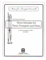3 Intradas - Trumpet Trio and Piano
