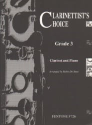 Clarinettist's Choice, Grade 3 - Clarinet and Piano