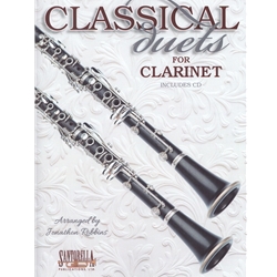 Classical Duets for Clarinet (Book/CD) - Clarinet Duet