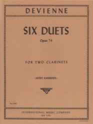 6 Duets, Op. 74 - Clarinet Duet