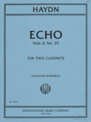 Echo, Hob. 2, No. 39 - Clarinet Duet