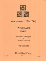 12 Duets, K. 487 - Clarinet Duet