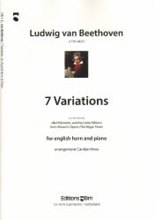 7 Variations on "Bei Mannern, welche Liebe fuhlen" - English Horn and Piano