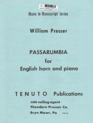 Passarumbia - English Horn and Piano