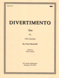 Divertimento - Clarinet Trio