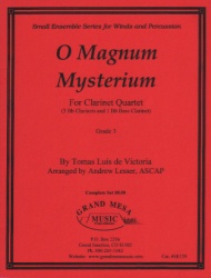 O Magnum Mysterium - Clarinet Quartet