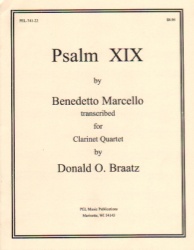 Psalm 19 - Clarinet Quartet