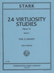 24 Virtuoso Studies, Op. 51, Book 1 - Clarinet