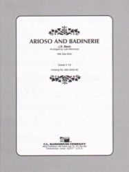 Arioso and Badinerie - Alto Sax and Piano