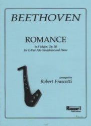 Romance in F Major, Op. 50 - Alto Sax and Piano