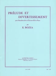 Prelude and Divertissement - Alto Sax (or Clarinet) and Piano