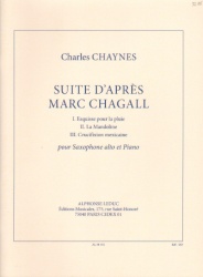 Suite d'Apres Marc Chagall - Alto Sax and Piano