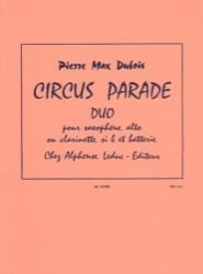 Circus Parade - Alto Sax (or Clarinet) and Percussion