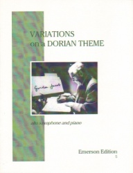 Variations on a Dorian Theme - Alto Sax and Piano