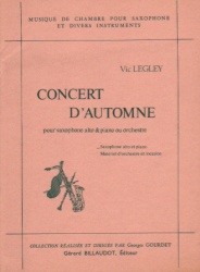 Concert d'Automne - Alto Sax and Piano
