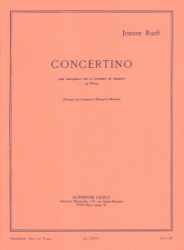 Concertino, Op. 17 - Alto Sax and Piano