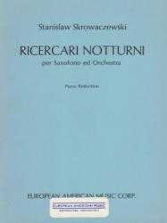 Ricercari Notturni - Alto Sax and Piano