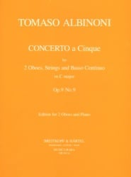 Concerto in C Major Op. 9 No. 9 - Oboe Duet and Piano