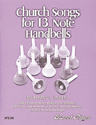 Church Songs for 13 Note Handbells Book & CD