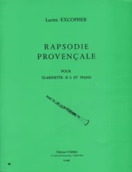 Rapsodie Provencale - Clarinet and Piano