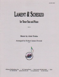 Lament and Scherzo - Tenor Sax and Piano