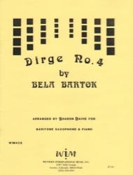 Dirge No. 4 - Baritone Sax and Piano