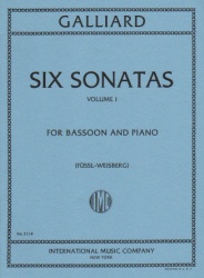 6 Sonatas, Vol. 1 - Bassoon and Piano