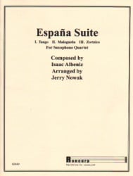 Espana Suite - Sax Quartet SATB