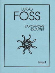 Saxophone Quartet (1985) - Sax Quartet SATB