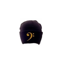 Black Bass Clef Winter Hat