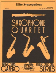 Elite Syncopation - Sax Quartet SATB