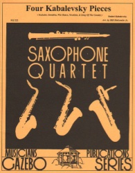 4 Kabalevsky Pieces - Sax Quartet SATB