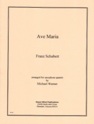 Ave Maria - Sax Quartet SATB