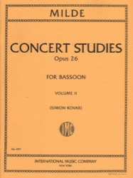 50 Concert Studies Op. 26, Vol. 2 - Bassoon